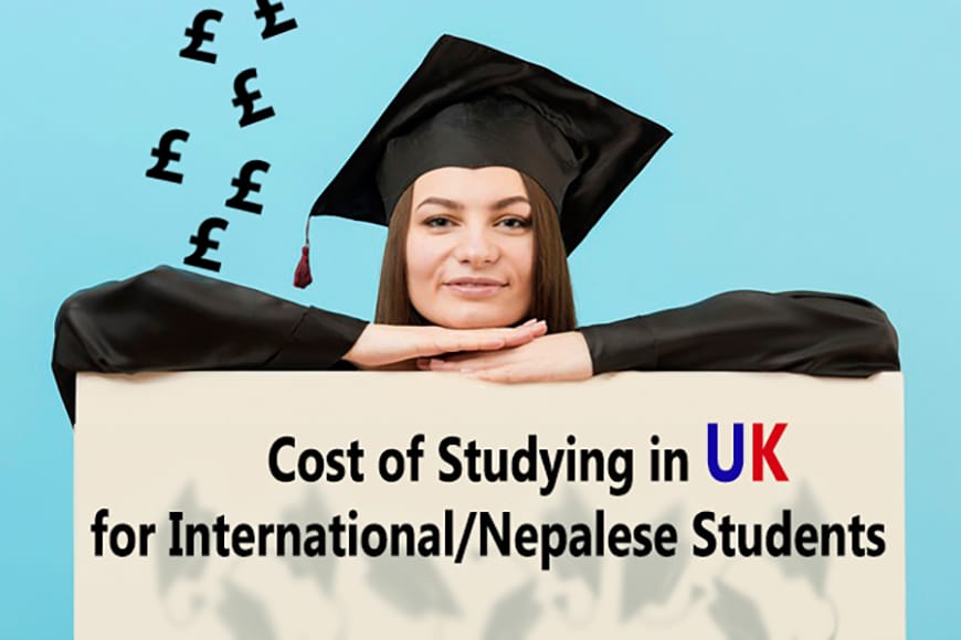 Cost of Studying in UK for International Students