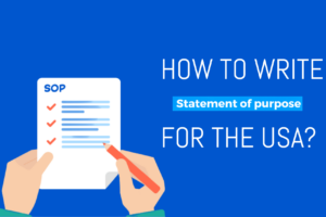 how to write sop for USA