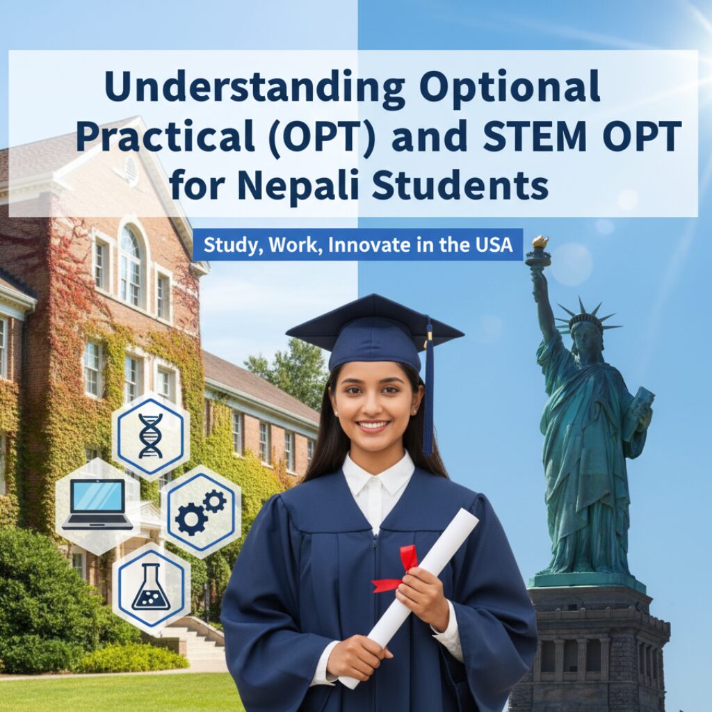 Nepali students applying for STEM OPT in USA