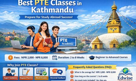 Best PTE Classes in Kathmandu: Fees, Course Duration, and Mock Tests