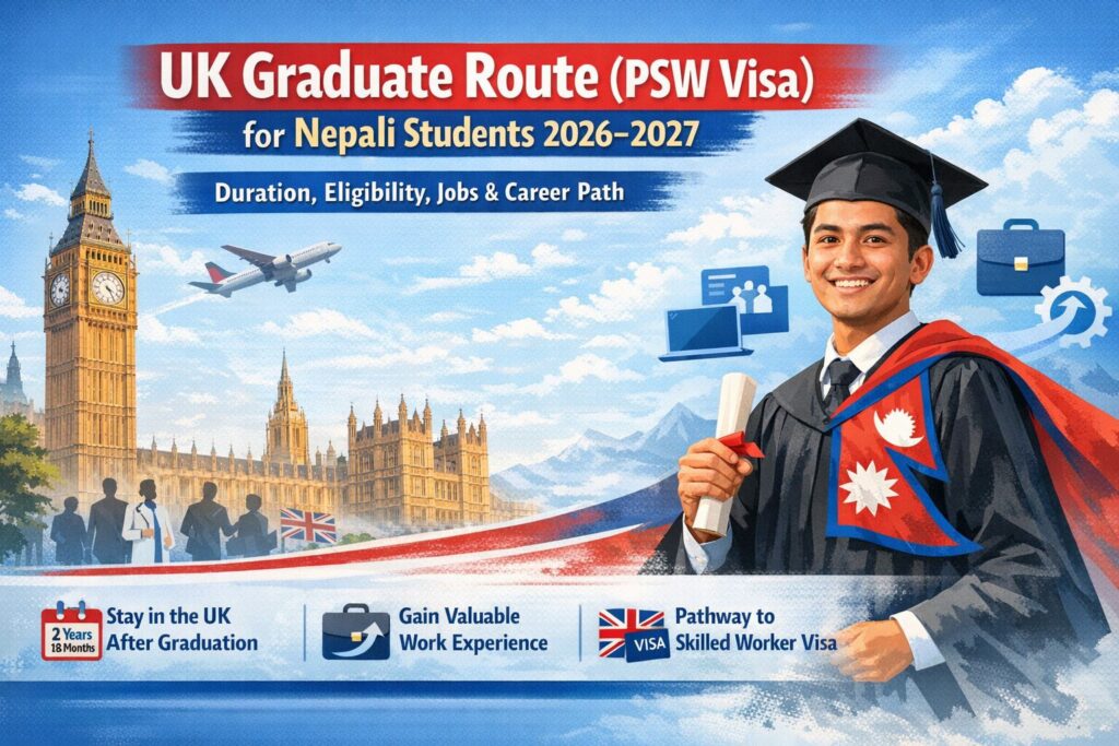 Uk Graduate UK Graduate Route Visa 2026–2027: PSW Guide for Nepali Students ...