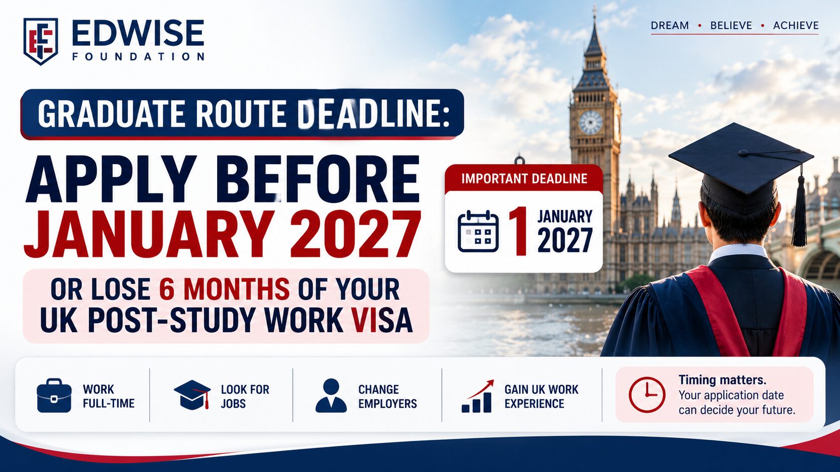 Graduate Route Deadline