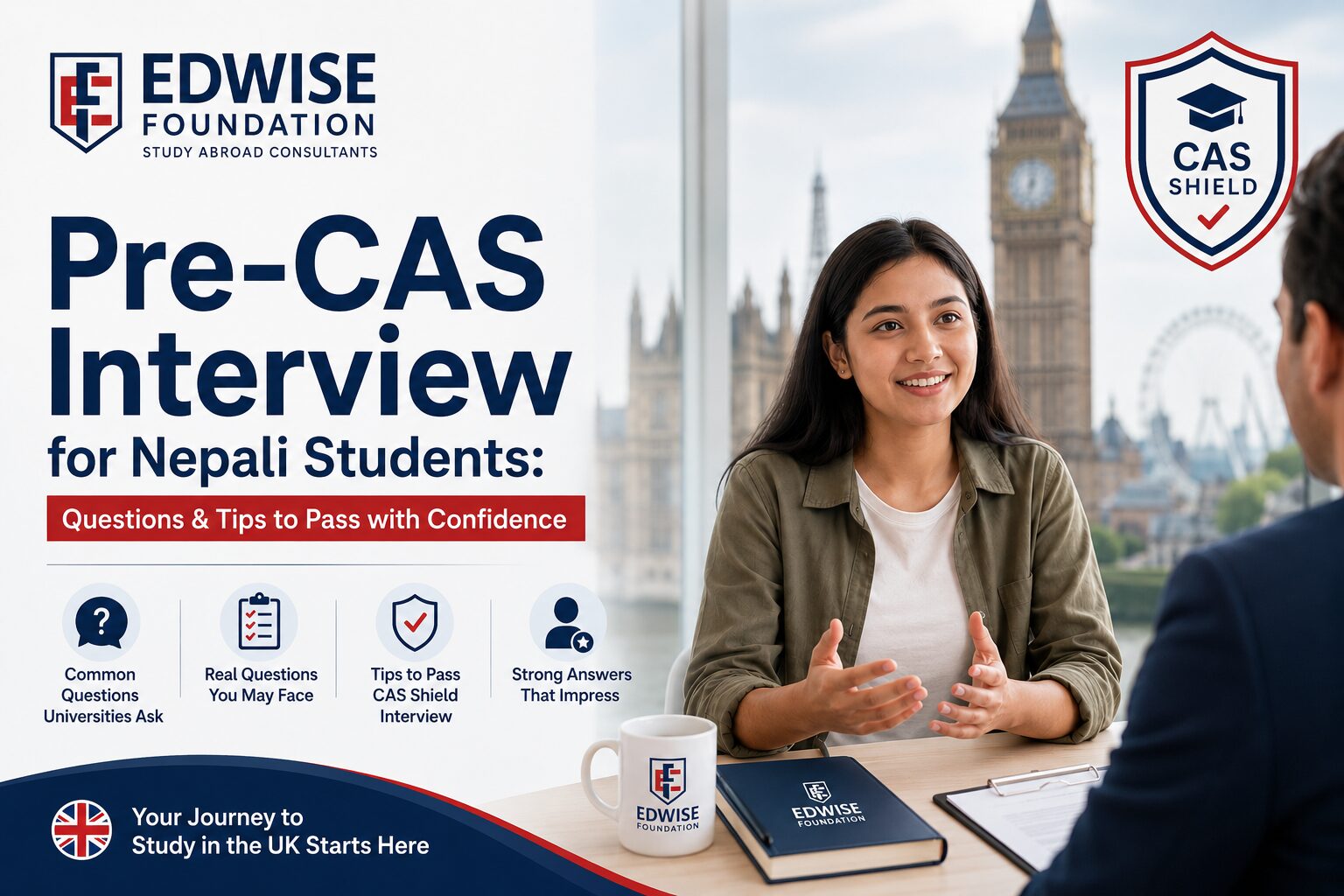 pre-CAS interview for Nepali students