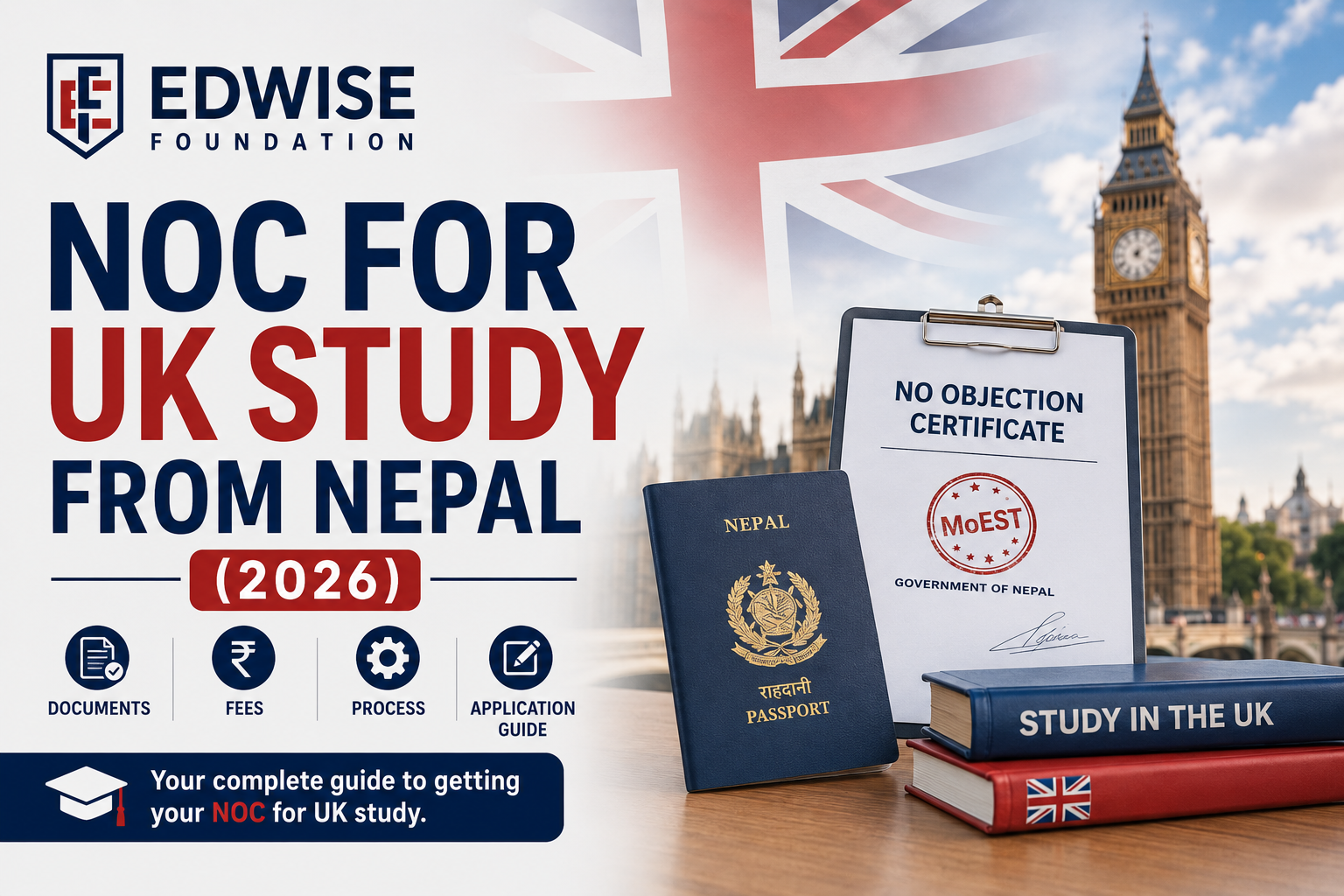 NOC for UK Study from Nepal