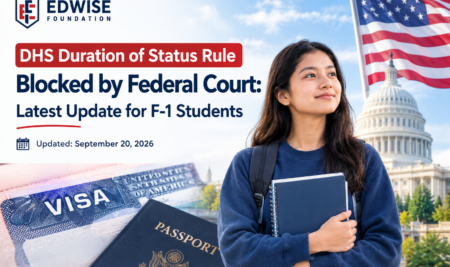 US F-1 Duration of Status Rule Blocked by Court (2026): What It Means for Nepali Students