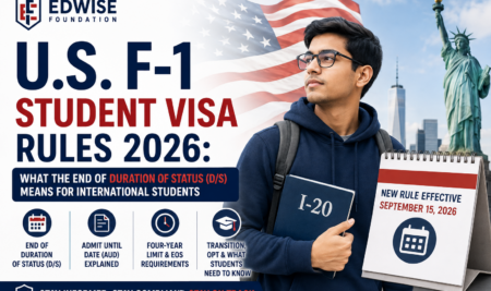 US F-1 Student Visa Rules 2026: The End of Duration of Status (D/S)